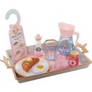 Disney Princess Style Collection Room Service Pretend Play Toy Set - with Serving Tray, Plate Cover, Pitcher & More for A Great Pretend Travel Experience - Girls Ages 3+