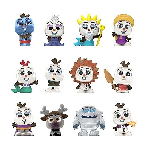 디즈니 Doorables Olaf Presents Collector Pack, Kids Toys for Ages 3 Up, Amazon Exclusive
