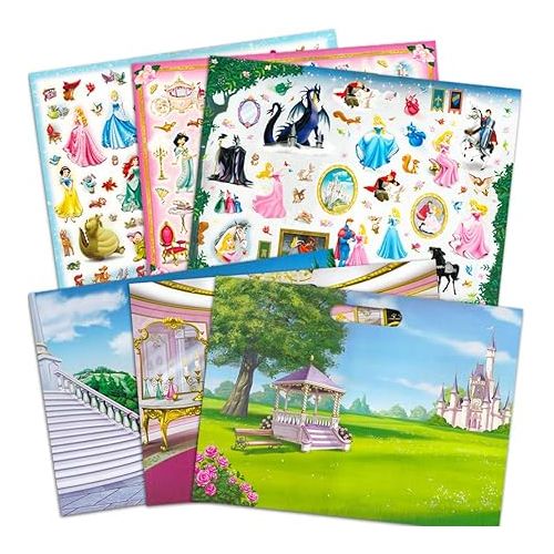 디즈니 Disney Princess Giant Sticker Box Activity Set ~ Over 1000 Disney Princess Stickers Featuring Cinderella, Little Mermaid, Tangled, Belle and More (Disney Princess Merchandise)