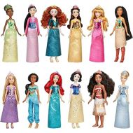 Disney Princess Royal Collection, 12 Royal Shimmer Fashion Dolls with Skirts and Accessories, Toy for Girls 3 Years Old and Up (Amazon Exclusive)