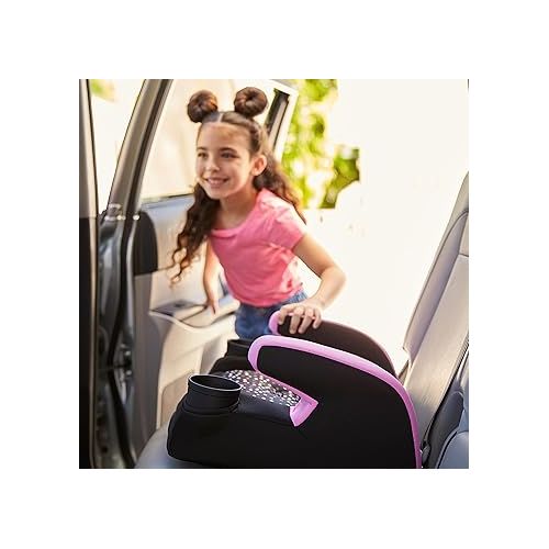 디즈니 Disney Baby Disney MagicSquad 3-in-1 Harnessed Booster Car Seat, Minnie Dot Party