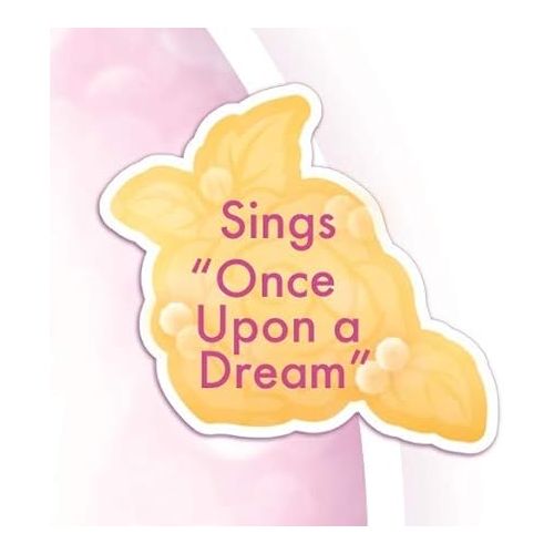 디즈니 Disney Princess Aurora Dress Costume, Sing & Shimmer Musical Sparkling Dress, Sing-A-Long To “Once Upon A Dream” Perfect for Party, Halloween Or Pretend Play Dress Up [Amazon Exclusive]