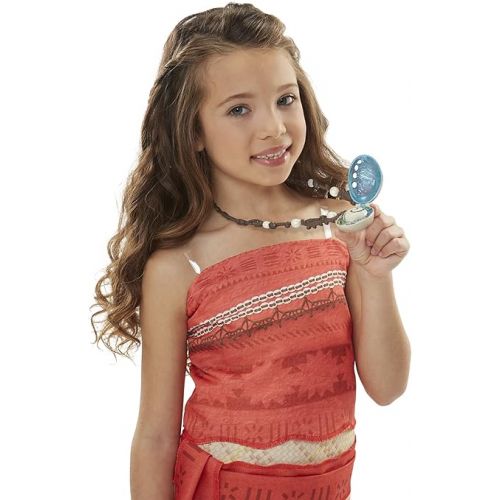 디즈니 Disney Princess Disney Moana Necklace Light Up Magical Seashell Heart of Te Fiti