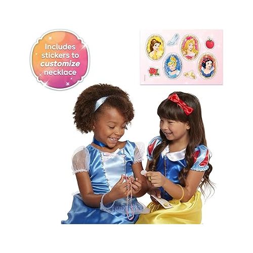 디즈니 Disney Princess Dress Up Trunk Deluxe 21 Piece Officially Licensed [Amazon Exclusive]