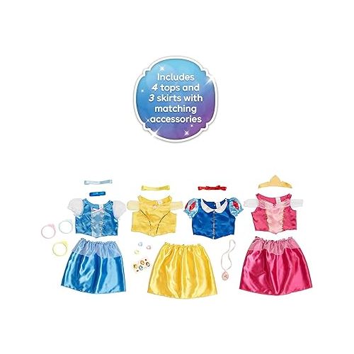 디즈니 Disney Princess Dress Up Trunk Deluxe 21 Piece Officially Licensed [Amazon Exclusive]