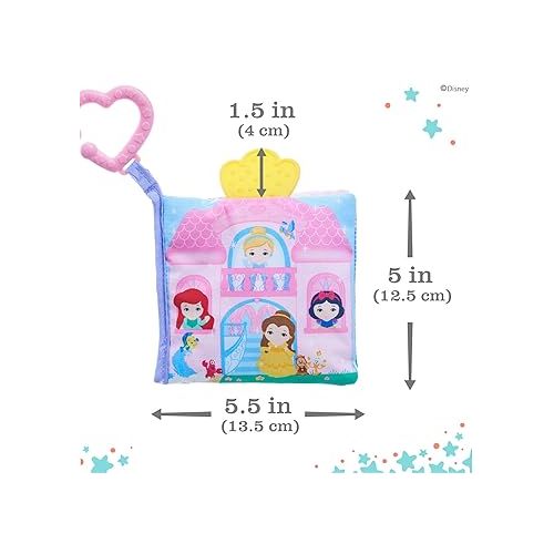 디즈니 Disney Baby Princess Soft Book for Babies, 5x6x1 Inch