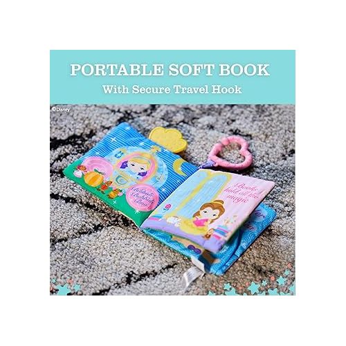 디즈니 Disney Baby Princess Soft Book for Babies, 5x6x1 Inch