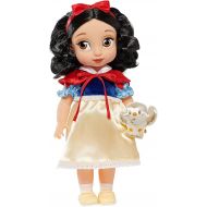 Disney Store Official Animators' Collection Snow White Doll, 16 Inch, Molded Details, Fully Posable Toy in Satin Dress - Suitable for Ages 3+ Toy Figure