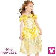 Disney Princess Disney 100 Belle Dress Costume for Girls, Perfect for Party, Halloween Or Pretend Play Dress Up Child Size 4-6X