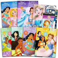 Disney Princess Coloring Book Set for Kids - Bundle with Activities, Stickers, and Games Featuring Disney Princesses Cinderella, Rapunzel, Ariel, More | Disney Princess Activities