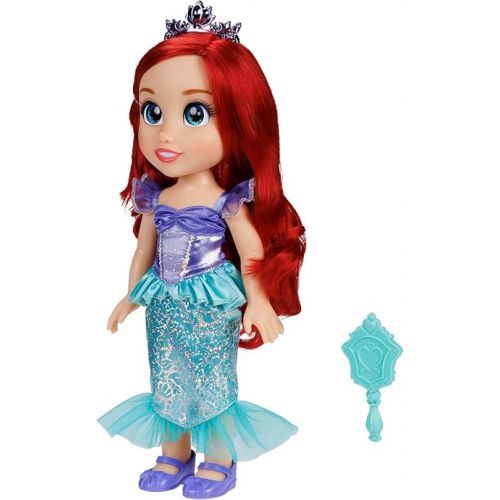 디즈니 Disney Princess My Friend Ariel Doll 14 inch Tall includes Removable Outfit, Tiara, Shoes & Brush