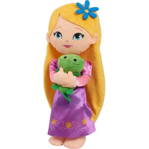 디즈니 Disney Princess Lil' Friends Rapunzel & Pascal 14-inch Plushie Doll and Accessories, Kids Toys for Ages 3 Up by Just Play