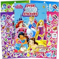 Disney Princess Series Sticker Book Over 200+ - Perfect for Gifts, Party Favor, Goodies, Reward, Scrapbooking, Stocking Stuffer, Children Craft, Classroom, School for Kids Girls, Boys, Toddlers