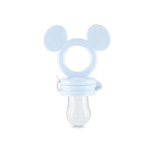 디즈니 Disney Mickey and Minnie Teether with Fruit Feeder - Safe and Durable Design for Soothing Your Baby's Teething Pains