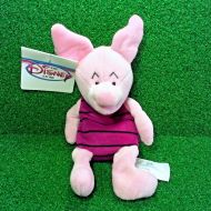 NEW Disney Mini Bean Bag PIGLET 8 Winnie The Pooh Plush Toy PIG - MWMT