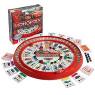 Disney DISNEY PIXAR MONOPOLY LIGHTNING McQUEEN CARS RACETRACK CARDS KIDS BOARD GAME