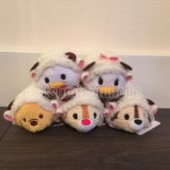 RARE Authentic Japan Disney Exclusive 2014 Sheep Tsum Tsum set of 5 NWT