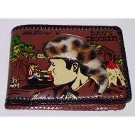 Walt Disneys Official Davy Crockett Billfold Wallet 1950s