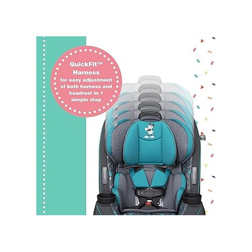 디즈니 Disney Baby® Grow and Go™ All-in-One Convertible Car Seat, Minnie Charm