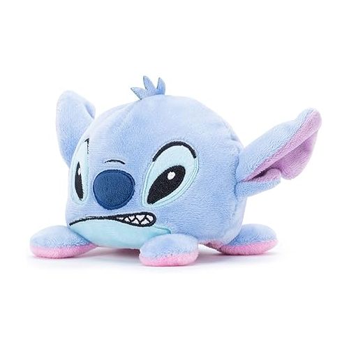 디즈니 Disney Simba Official Stitch and Angel Reversible Plush toy for kids Stitch, Blue, pink