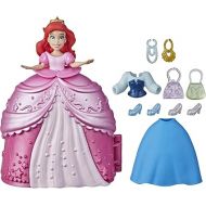 Disney Princess Secret Styles Fashion Surprise Ariel, Mini Doll Playset with Extra Clothes and Accessories, Toy for Girls 4 and Up