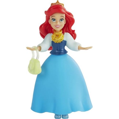 디즈니 Disney Princess Secret Styles Fashion Surprise Ariel, Mini Doll Playset with Extra Clothes and Accessories, Toy for Girls 4 and Up