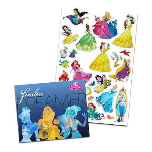 디즈니 Disney Princess Magic Ink Coloring Book Set - Bundle of 3 Imagine Ink Books for Girls Kids Toddlers Featuring Disney Princess, Moana, and Minnie Mouse with Invisible Ink Pens and Stickers