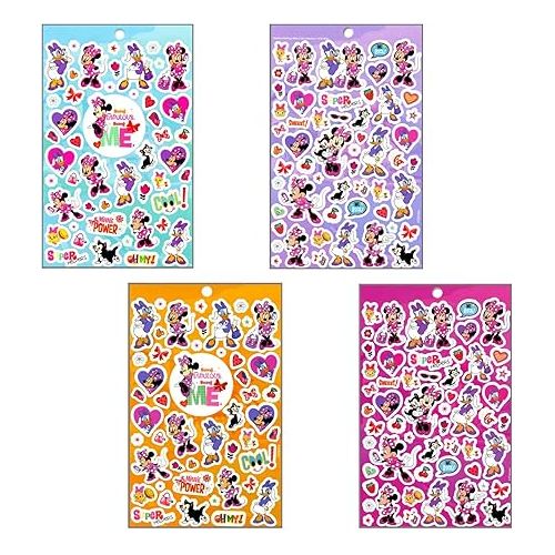 디즈니 Disney Mickey Mouse Sticker Pad and Minnie Mouse Sticker Pad Set (Over 400 Stickers total!)