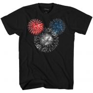 Disney Mickey Mouse Fireworks Tee Funny Humor Disneyland Graphic Adult T-Shirt