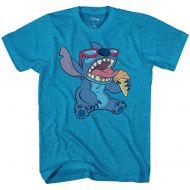 Disney Lilo and Stitch Ice Cream Cone Tee Funny Humor Disneyland Graphic Adult T-Shirt