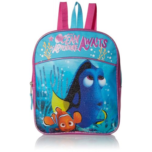 디즈니 Disney Girls Finding Dory Mini Backpack, BLUE/HOT PINK