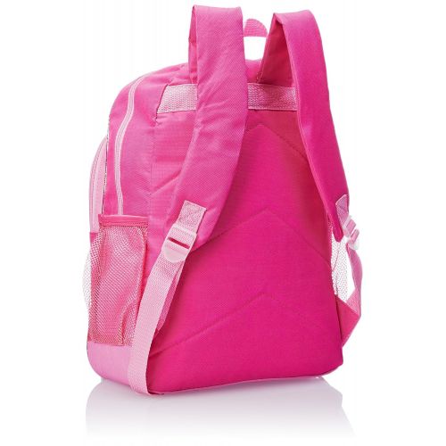 디즈니 Disney Little Girls Minnie Mouse 3D Eva Molded Backpack, Hot Pink/Light Pink, 16x12x5