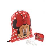 Disney Frozen Minnie Mouse Girls Backpack Headphones and Coin Purse Gift Set