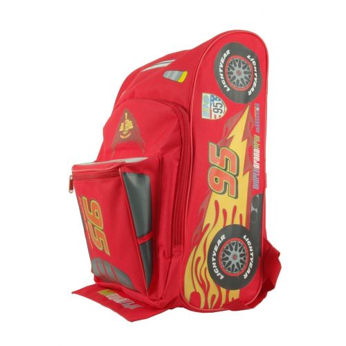 디즈니 Disney Pixar Cars Lightning Mcqueen 16 backpack Face