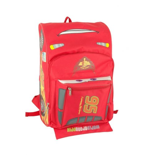 디즈니 Disney Pixar Cars Lightning Mcqueen 16 backpack Face