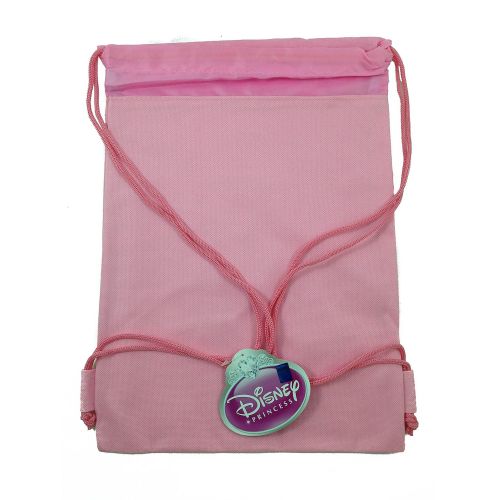디즈니 Disney Princesses Drawstring Backpack Light Pink: Clothing
