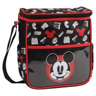 Disney Mickey Mouse Mini Diaper Bag, Mickey Letters Print, Grey