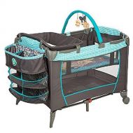 Disney Baby, Infant Play Yard, Play Pen With Changing Station (Mickey Silouette)