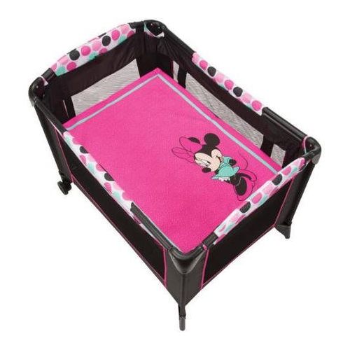 디즈니 Disney Baby, Infant Play Yard, Play Pen With Changing Station (Mickey Silouette)