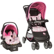 Disney Baby Minnie Mouse Amble Quad Travel System Stroller with OnBoard 22 LT Infant Car Seat...