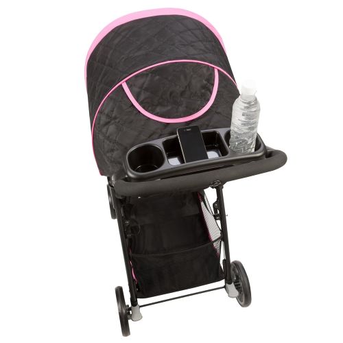 디즈니 Disney Baby Minnie Mouse Amble Quad Travel System Stroller with OnBoard 22 LT Infant Car Seat...