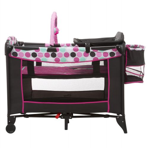 디즈니 Disney Baby Minnie Mouse Sweet Wonder Play Yard with Carry Bag (Garden Delight)