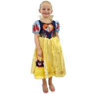 Disney Girls Snow White Dress Up Costume with Bag