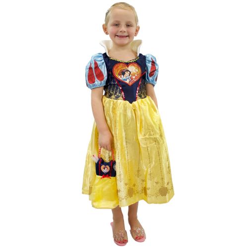 디즈니 Disney Girls Snow White Dress Up Costume with Bag