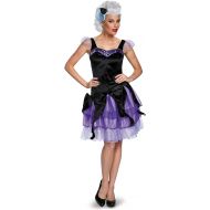 Disney Disguise Womens Ursula Deluxe Adult Costume, Black/Purple, Small