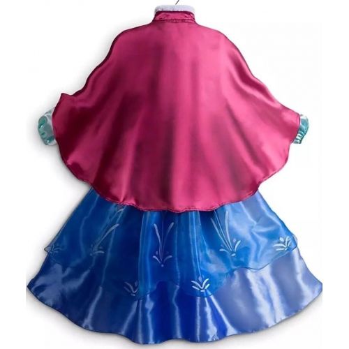 디즈니 Disney Store Frozen Princess Anna Dress Costume Size Medium 7/8