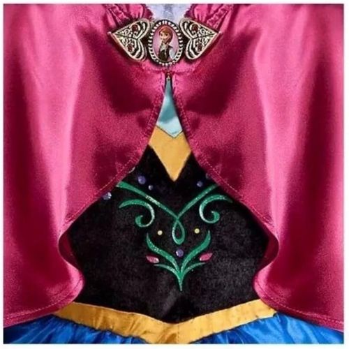 디즈니 Disney Store Frozen Princess Anna Dress Costume Size Medium 7/8