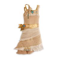 Disney Interactive Studios Disney Store Pocahontas Costume Size XS 4/4T: Indian Princess Halloween Dress