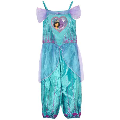 디즈니 Disney Girls Aladdin Dress Up Costume with Bag Princess Jasmine