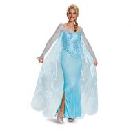 Disney Disguise Womens Elsa Prestige Adult Costume